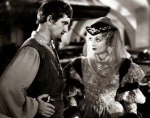 Fredrich March e Constance Bennett em Aventuras de Cellini