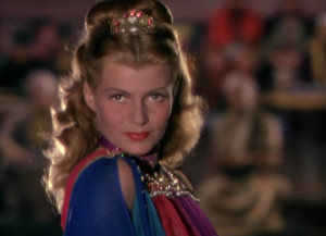 Rita Hayworth e as jóias de Joseff em Salomé