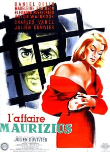 a l'affaire maurizius poster