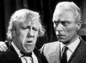 Michel Simon e Louis Jouvet em La Fin du Jour