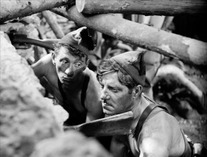 Aimos e Gabin em La Bandera