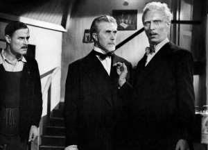 Victor Francen e louis Jouvet em La Fin du Jour