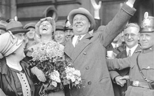 Jannings e sua esposa retornam à Europa