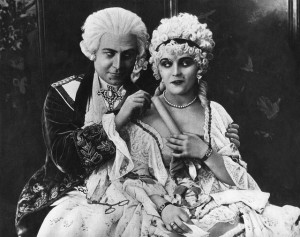 Emil Jannings e Pola Negri em Madame Bovary