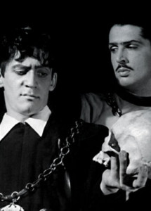 Sergio Cardoso e Sergio B rito em Hamlet