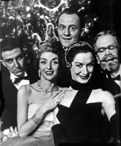 Luiz Linhares, Celia Biar, Paulo Autran, Cleyde Yáconis e Waldemar Wey em Treze à Mesa