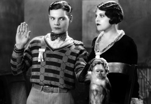 Eddie Quillan e Lina Basquette em Mulher Sem Deus