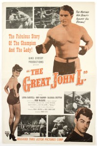 boxe fgreat John LPOster Melhor