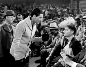 Errol Flynn e Alexis Smith em Ídolo do Público