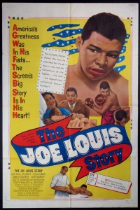 boxe joe louis story poster