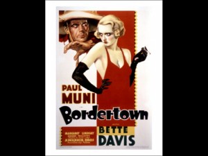 paul muni bordertown poster melhor