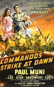 paul muni commandos poster II cor