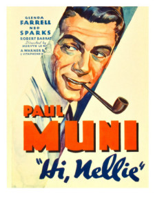 paul muni hi nellie poster