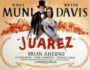 paul muni juarez poster