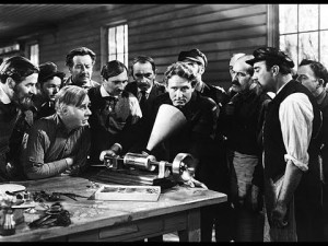 Cena de Edison, o Mago da Luz