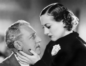 Otto Kruger e Joan Crawford em Acorrentada