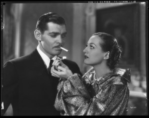 Clark Gable e Joan Crawford em Acorrentada