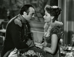 Charles Boyer e Greta Garbo em Madame Walewska