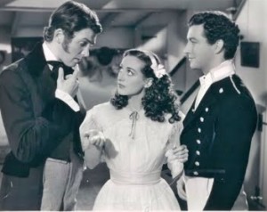 James Stewart, Joan Crawford e Robert Taylor em Mulher Sublime