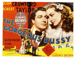 brown gorgeous hussy poster II
