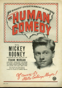 brown human comedy poster o melhor