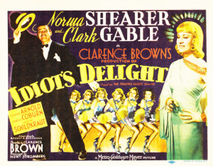 brown idiot's delight poster