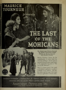 brown last of mohicans poster best