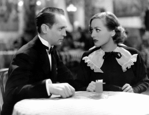 Franchot Tone e Joan Crawford em Três Amores