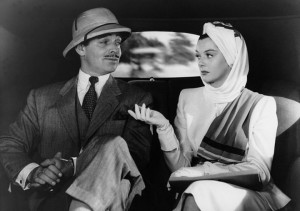 Clark Gable e Rosalind Russell em Aventura no Oriente