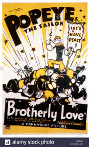 popeye BROTHERLY LOVE