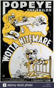 popeye WOTTA NIGHTMARE