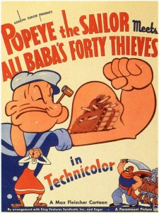 popeye meets ali baba poster