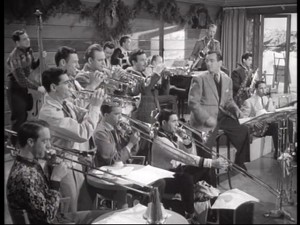 Glenn Miller e sua orquestra em 