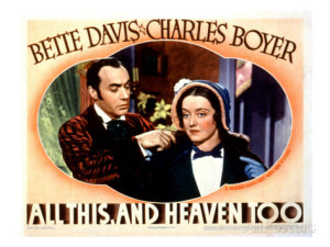 bette all this and heaven too poster