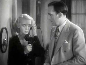 Bette Davis e Pat O'Brien em A Casa Infernal