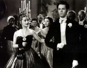 Bette Davis e Henry Fonda no baile em Jezebel