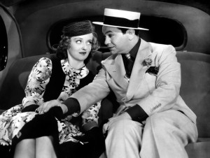 Bette Davis e Edward G. Robinson em Talhado para Campeão
