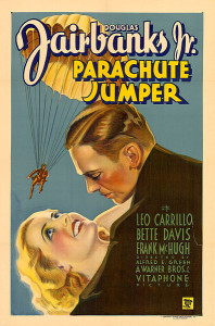 bette parachute jumper poster