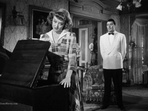 Bette Davis e George Brent em Nascida para o Mal