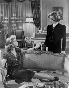Miriam Hopkins e Bette Davis em Uma Velha Amizade