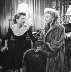 Anne Baxter e Celeste Holm emc A Malvada