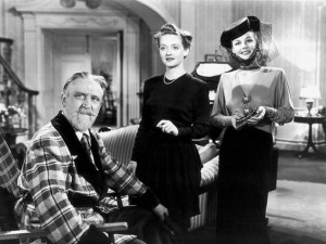 Monty Woolley, Bette Davis e Ann Sheridan em Satã Janta Conosco
