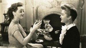 Bette Davis e Miriam Hopkins em Uma Velha Amizade