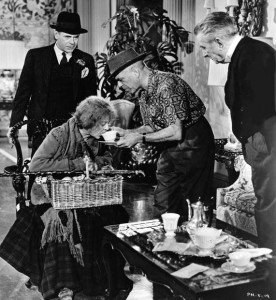 Frank Capra dirigie Glenn Ford, Bette Davis e Edward Everett Horton em Dama por Dia