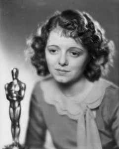 Janet Gaynor e seu Oscar