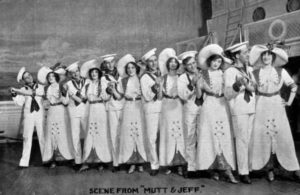 Mutt e Jeff no teatro de revista americano