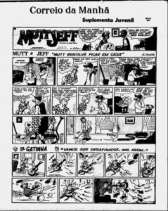Mutt e Jeff no Correio da Manhã