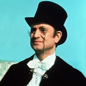 Georges Descrières como Arsène Lupin na Série de TV