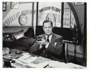 Robert Montgomery em A Dama do Lago