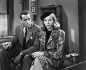 Humphrey Bogart e Lauren Bacall em À Beira do Abismo